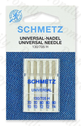 Иглы стандартные №70(2), 80(2), 90, Schmetz, набор 5 шт от магазина Promily в Георгиевске