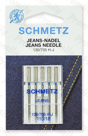 Иглы для джинсы № 110, Schmetz, 5шт от магазина Promily в Георгиевске
