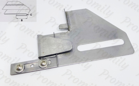 Приспособление "подгиб" KHF-22 (DYU 205) Подгибка одинарным подворотом от магазина Promily в Георгиевске