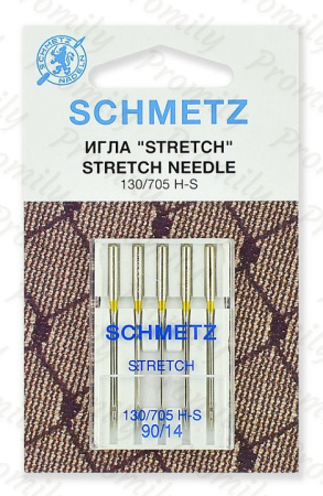 Иглы стрейч № 90, Schmetz, 5шт от магазина Promily в Георгиевске