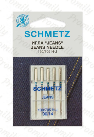 Иглы для джинсы № 90, Schmetz, 5шт от магазина Promily в Георгиевске